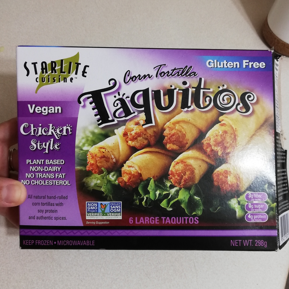 Starlite Cuisine Vegan “Chicken Style” Taquitos Reviews abillion