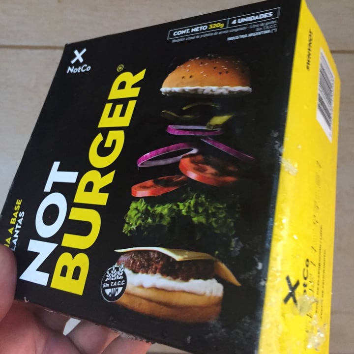 photo of NotCo Not Burger shared by @van78 on  27 Mar 2021 - review