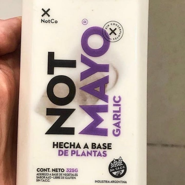 photo of NotCo Not Mayo Garlic shared by @kata2001 on  04 Aug 2021 - review