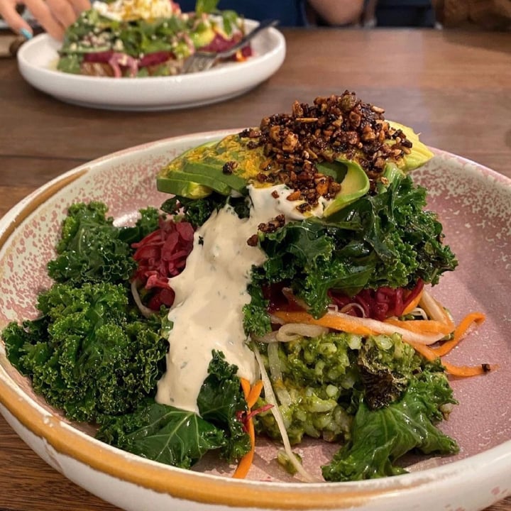 review photo of Four Ate Five Kale pesto rice bowl shared by @chanelaubree on 02 Sep 2021 - review