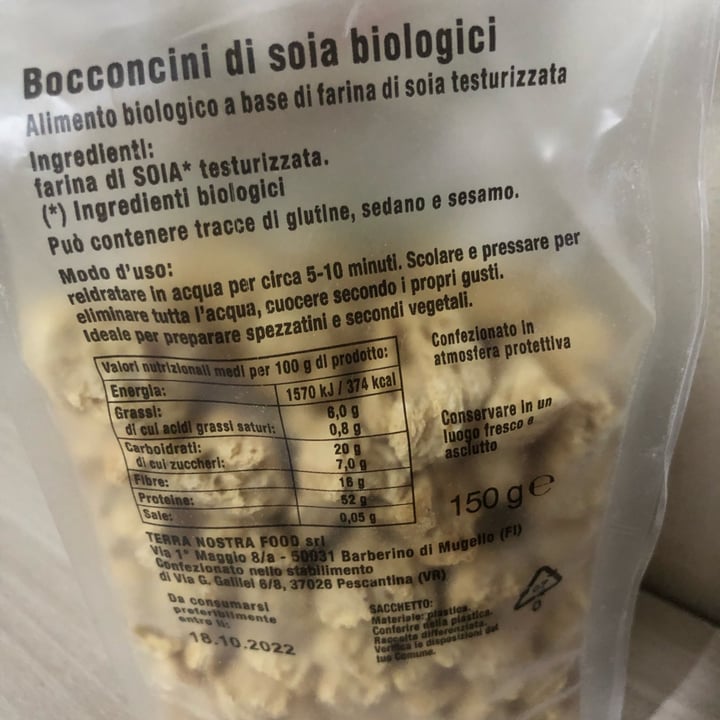 photo of Fatti per Bene Bocconcini Di Soia shared by @alicesac on  01 Dec 2021 - review