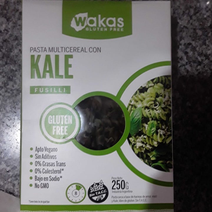 photo of Wakas Pasta Multicereal con Kale shared by @belencardozo on  15 Jul 2020 - review