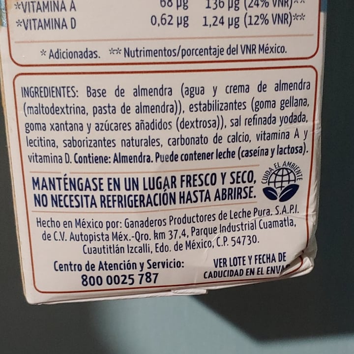 review photo of alpura seeds bebida de almendra sin azucar shared by @vianney on 13 Dec 2022 - review