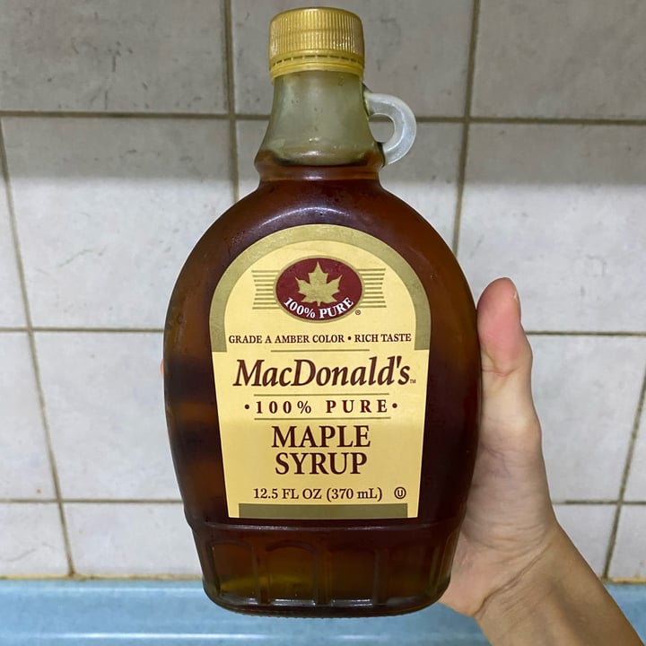 photo of MacDonald's Maple Syrup shared by @tabs on  08 Oct 2021 - review