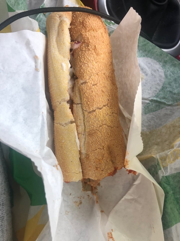 photo of Subway Vegan Meatless Meatball Marinara shared by @veganlivvy on  10 Jan 2020 - review