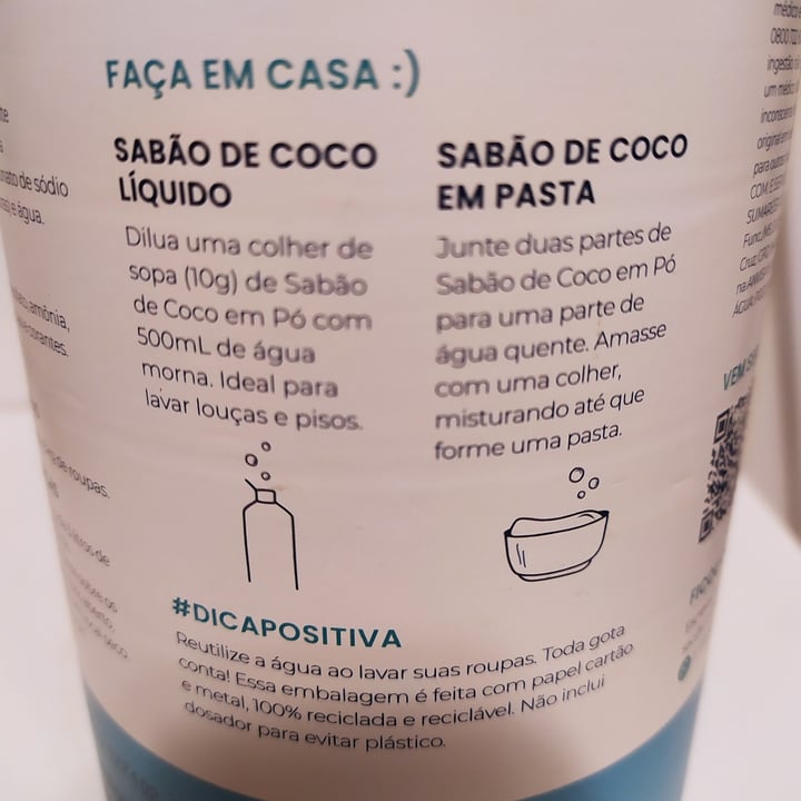 photo of Positiv.a Sabão De Coco Em Pó shared by @cmiethke on  08 May 2022 - review