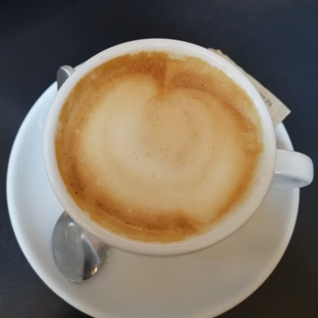 Foto del plato “Cappuccino di soia”
