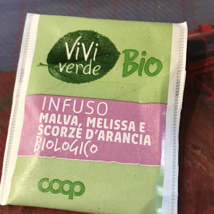 review photo of Vivi Verde Coop infuso malva, melissa e scorze d'arancia shared by @cibosanoebuono on 01 Oct 2022 - review