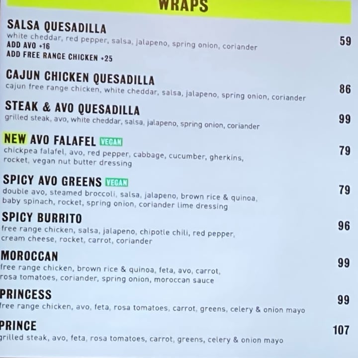 review photo of KAUAI Avo Falafel Wrap shared by @rozannecalitz on 05 Oct 2022 - review
