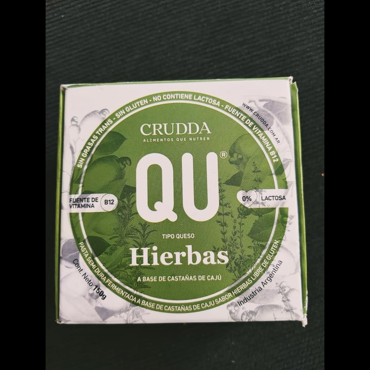 review photo of Crudda Queso con Hierbas a Base de Castañas de Caju shared by @andrealuft on 10 Jan 2021 - review