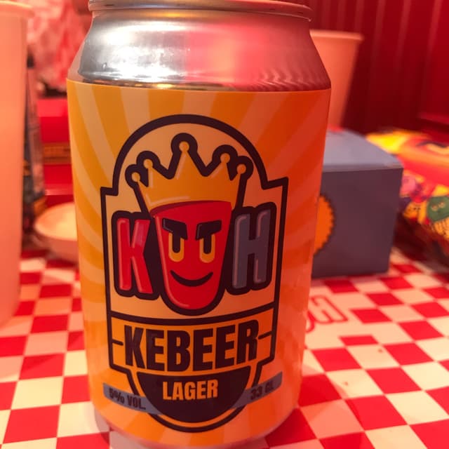 Foto del piatto “kebeer lager”