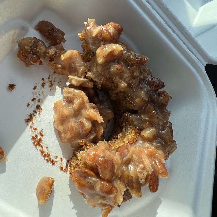 photo of Grounds & Greens Cafe Caramel Walnut Donut shared by @veganmika on  01 Jun 2022 - review