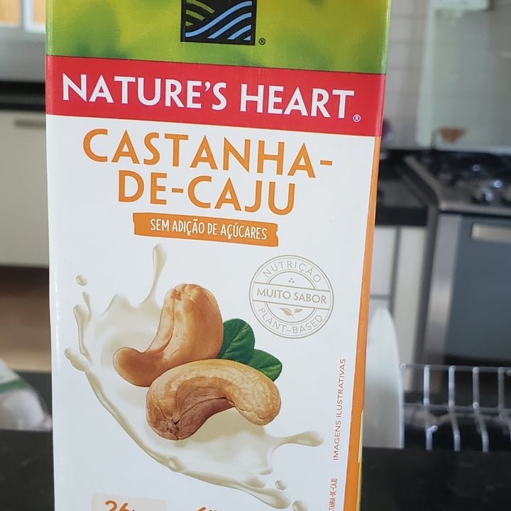 review photo of Nature's Heart Leite Castanha-de-caju sin Adicao de acucares shared by @lileanefleck on 18 Jul 2021 - review