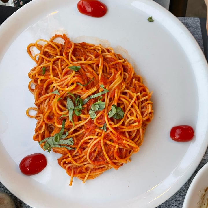photo of Ristorante Pizzería Da Alvise Spaghetti Al Pomodoro shared by @lassetiereleben on  30 Jun 2022 - review