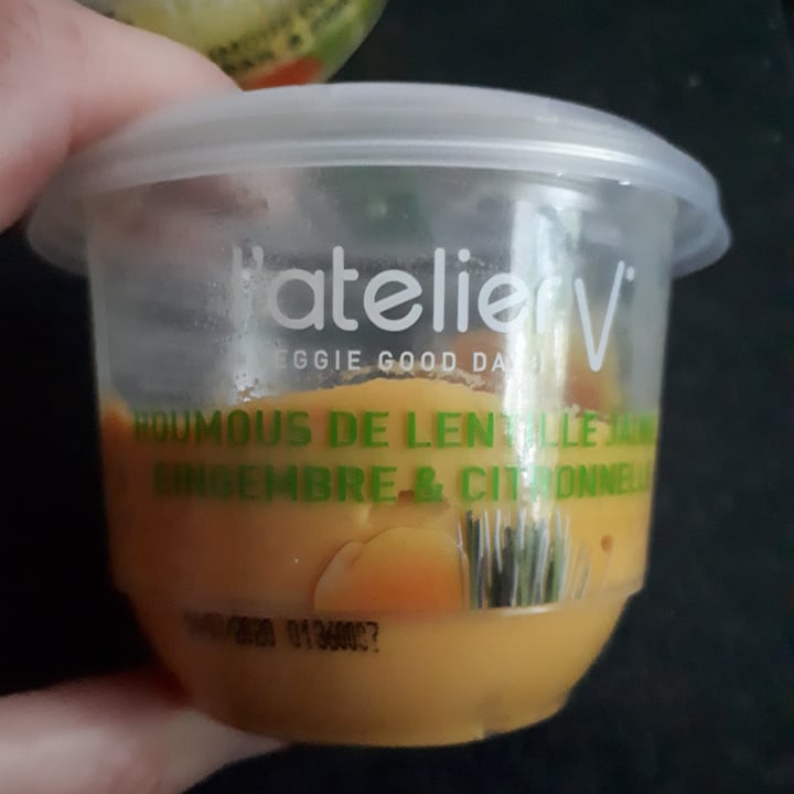 review photo of L'Atelier V Houmous de lentilles corailles gingembre et citronnelle shared by @jeje on 09 Jun 2020 - review