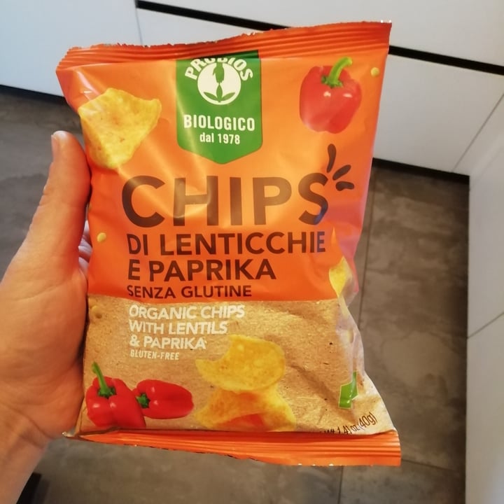 photo of La Via Del Grano  Chips di lenticchie e paprika shared by @vanessavilla on  14 Apr 2022 - review