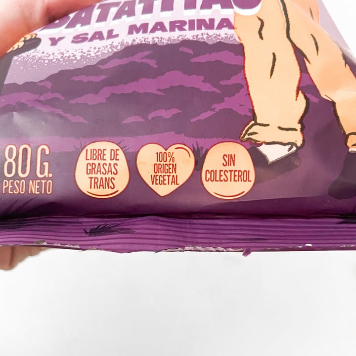 review photo of Nuestros Sabores Chips De Batatitas Y Sal Marina shared by @camicoorrea on 29 Mar 2022 - review