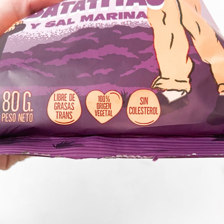 photo of Nuestros Sabores Chips De Batatitas Y Sal Marina shared by @camicoorrea on  29 Mar 2022 - review