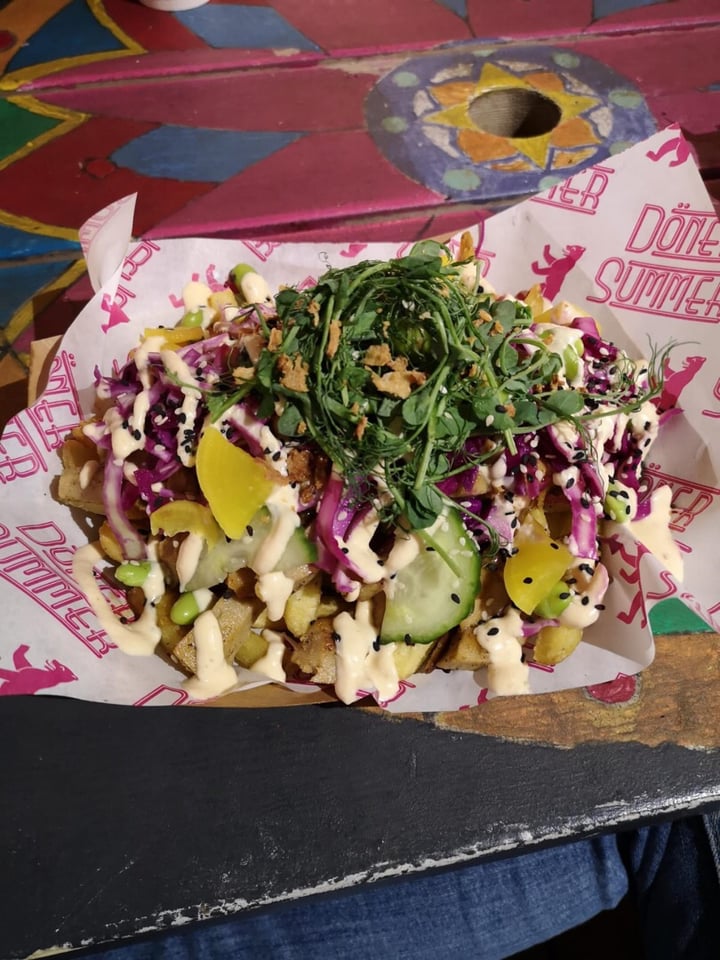 photo of Döner Summer Loaded Doner Fries shared by @tinathetinyvegan on  14 Apr 2020 - review