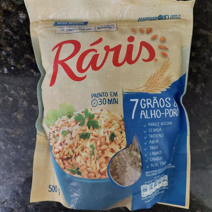 photo of Raris Arroz 7 Grãos E Alho Poró shared by @taticasari on  04 May 2022 - review
