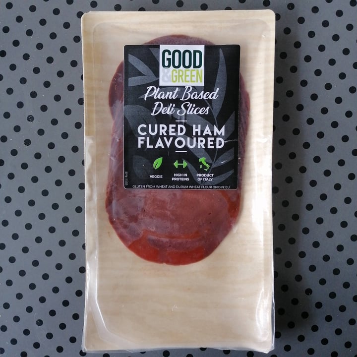 photo of Good & Green Plant Based Deli Slices Cured Ham Flavoured shared by @benditaingravidez on  07 Nov 2020 - review
