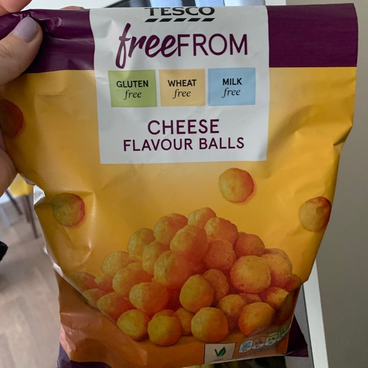 photo of Tesco Cheese flavour balls shared by @zoehamill on  15 Feb 2021 - review