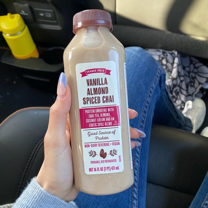 photo of Trader Joe's Vanilla Almond Spiced Chai shared by @yarilovezzucchini on  05 May 2022 - review