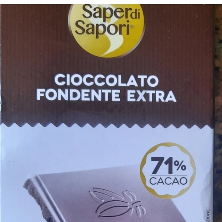 photo of Saper di Sapori  Cioccolato fondente extra 71% Madagascar shared by @suinonero on  18 Jun 2022 - review