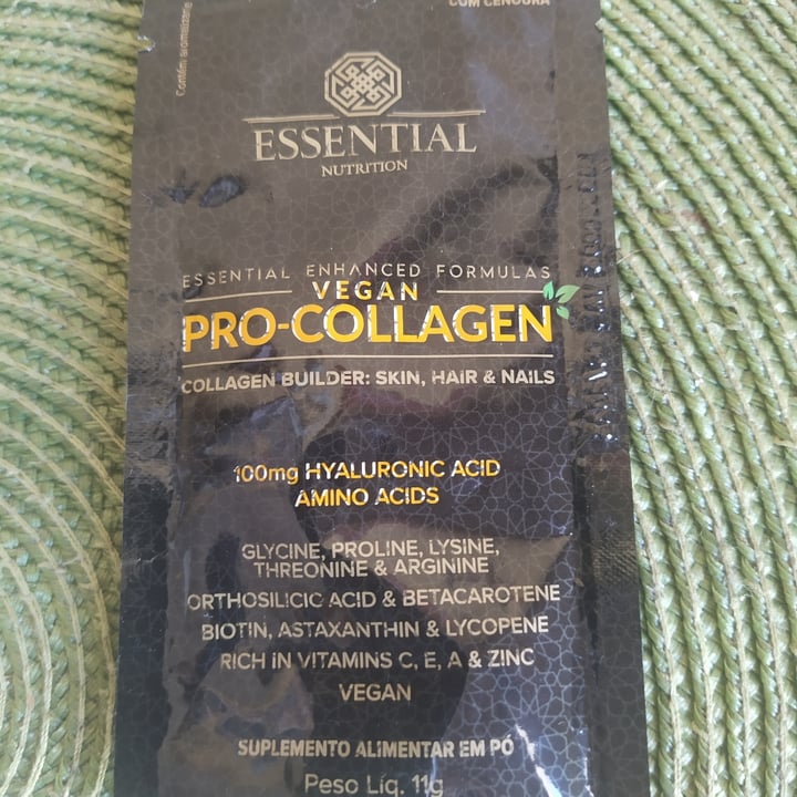 photo of Essential Nutrition Vegan pro collagen shared by @mamagalhaes on  01 May 2022 - review