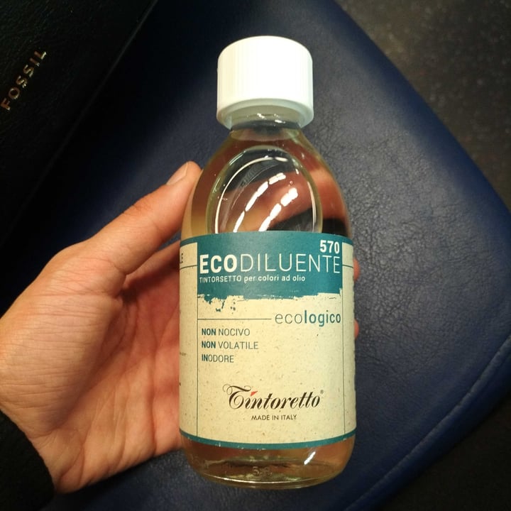 photo of Tintoretto Ecodiluente, tintorsetto per colori ad olio shared by @martinacalore on  30 Mar 2022 - review