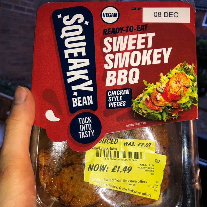 photo of Squeaky Bean Sweet smoky BBQ Chicken Pieces shared by @annaleitner on  09 Dec 2021 - review