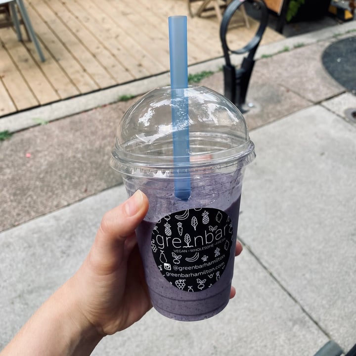 photo of Green Bar Custom smoothie shared by @sarahrosepat on  03 Aug 2021 - review