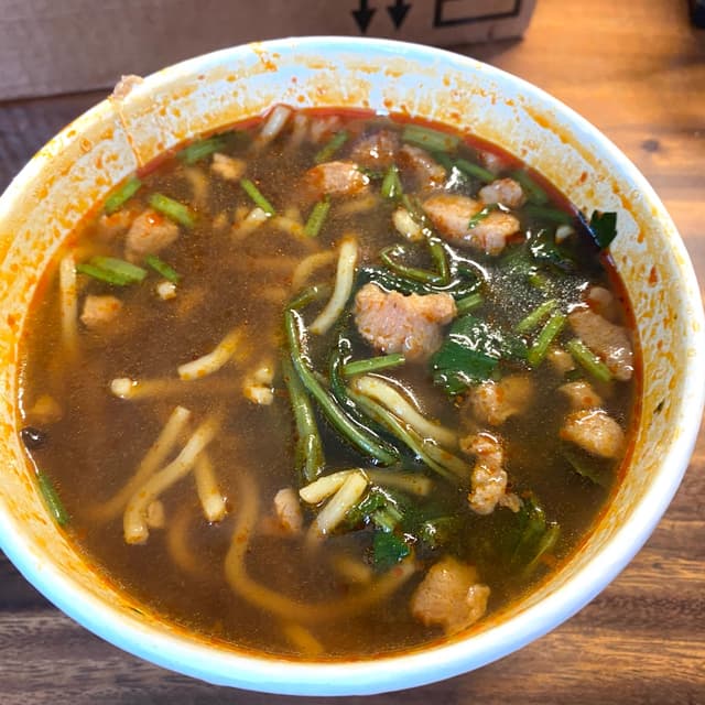 「Prawn Noodles」の料理の写真