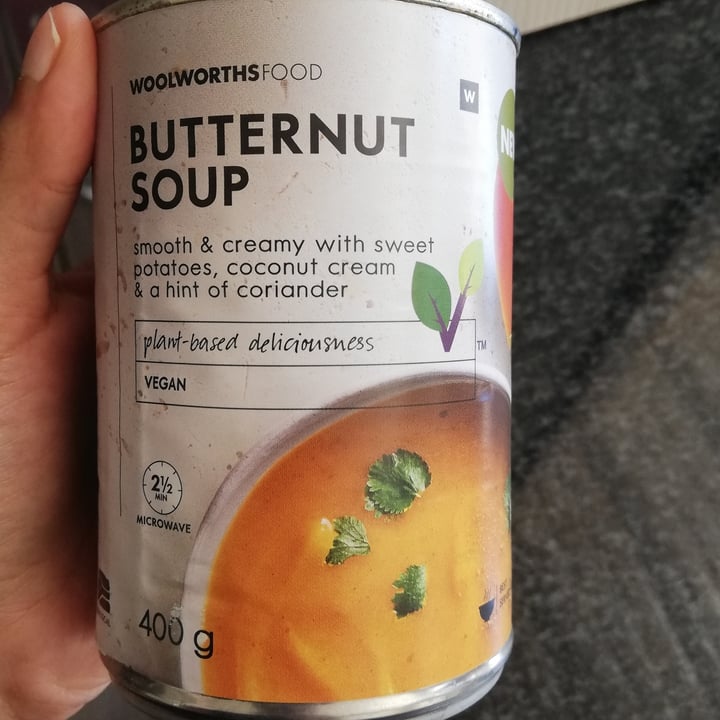 photo of Woolworths Food Butternut Soup shared by @natasha1912 on  04 Nov 2021 - review