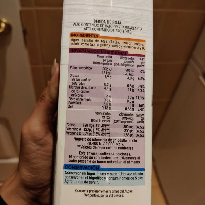 photo of Alipende Leche de soja shared by @verolero on  10 Dec 2021 - review