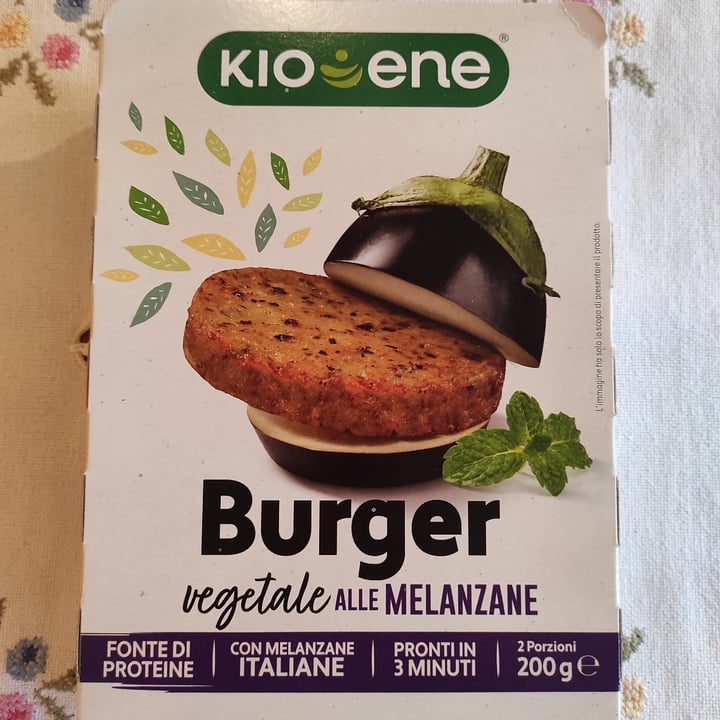 photo of Kioene Burger alle melanzane shared by @monyveg on  10 Apr 2022 - review