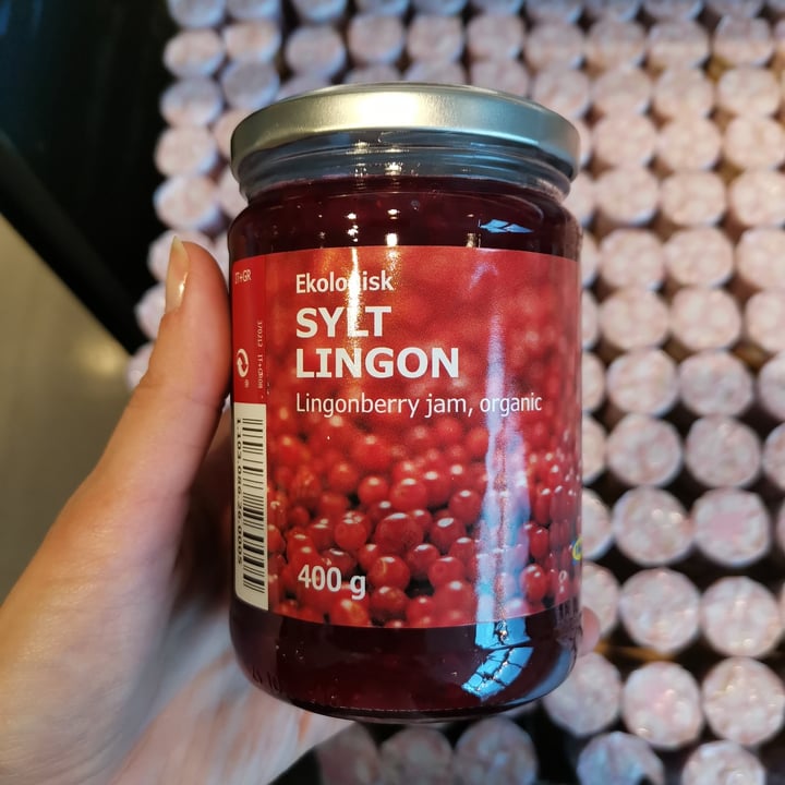 photo of Ekologisk Sylt Lingon, Lingonberry Jam shared by @federicacongiu on  31 Mar 2022 - review