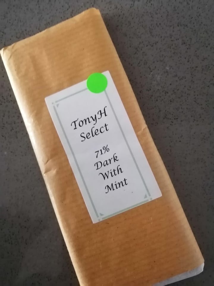 photo of Tony H Select Dark Mint Choc shared by @heartbasedfoods on  31 Jan 2020 - review