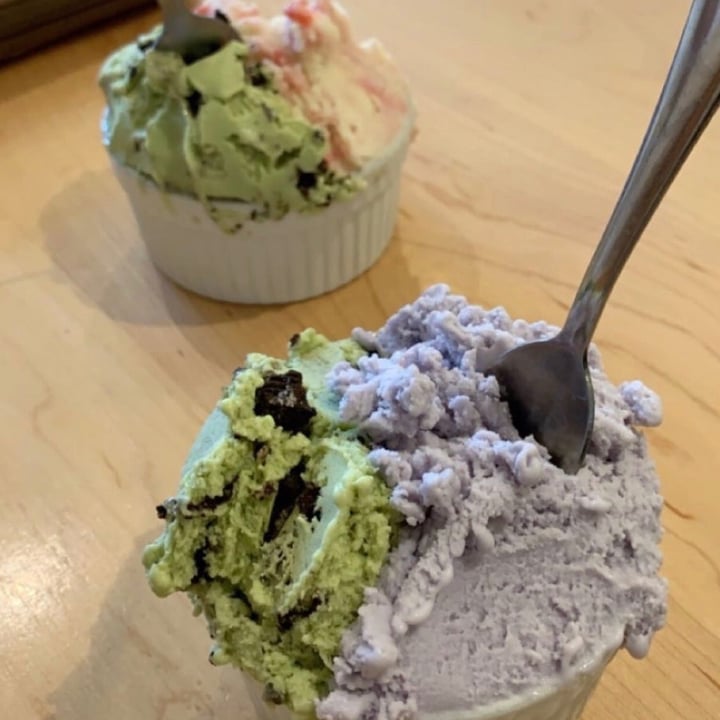 review photo of Via Gelato Matcha Oreo Plant-Based Gelato shared by @taylorkkw on 25 Apr 2020 - review