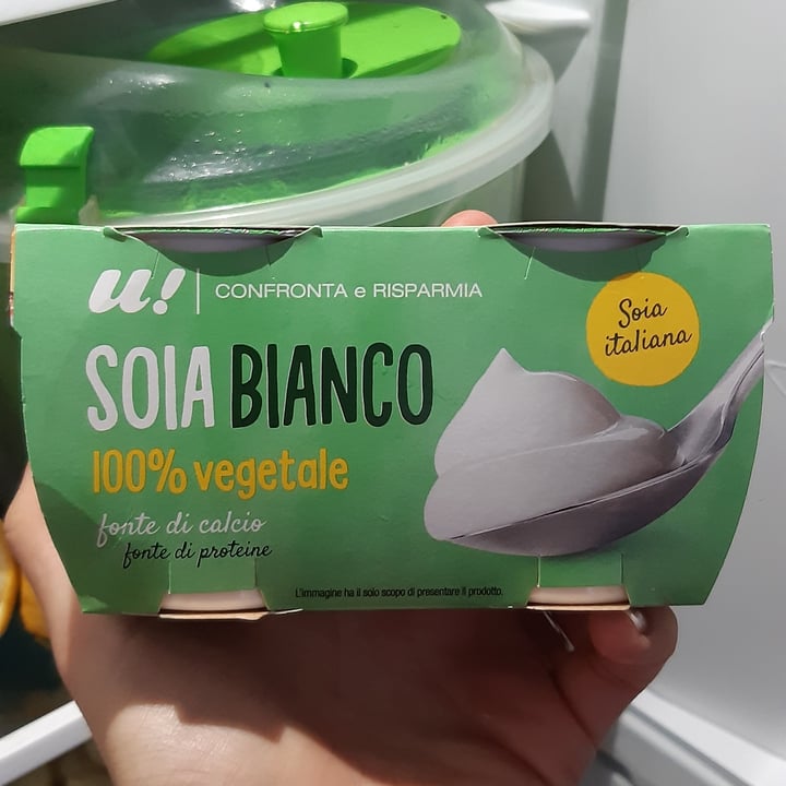 photo of U! Yogurt di soia bianco shared by @erikarumore on  30 Dec 2021 - review