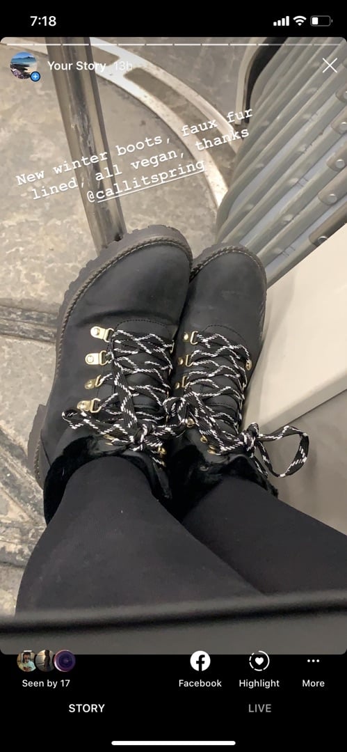 review photo of Call It Spring Artic Boots shared by @lullaby on 15 Dec 2019 - review