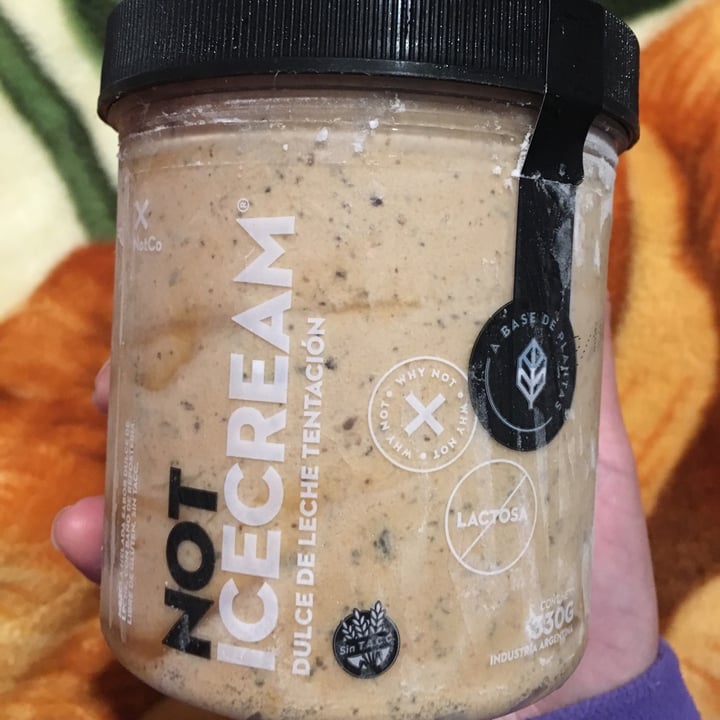 photo of NotCo Not Icecream Dulce de Leche Tentación shared by @jonipastorius on  13 Jul 2021 - review