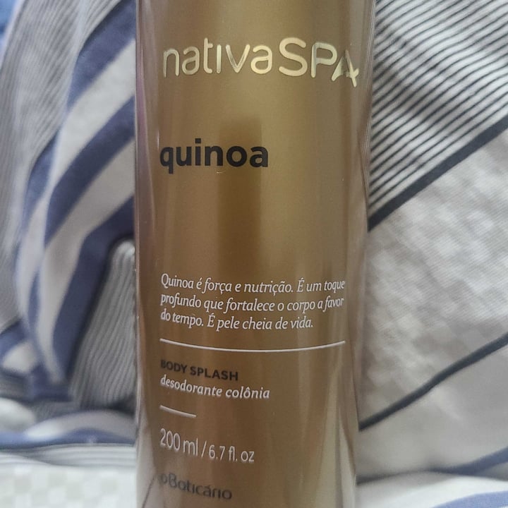 photo of O Boticário Body splash quinoa shared by @paulanatasha on  17 Apr 2022 - review