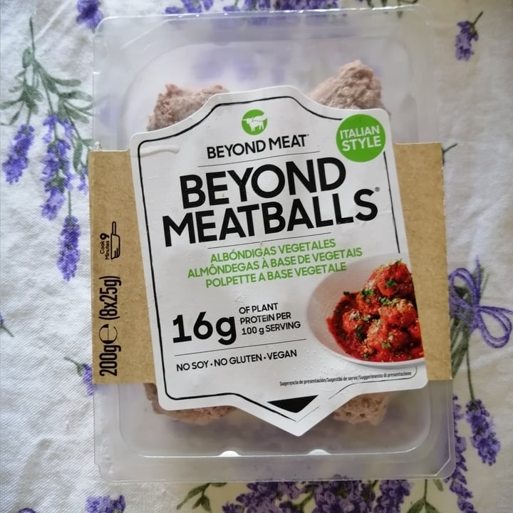 photo of Beyond Meat Beyond Meatballs Italian Style shared by @fedefiona02 on  25 Jun 2022 - review