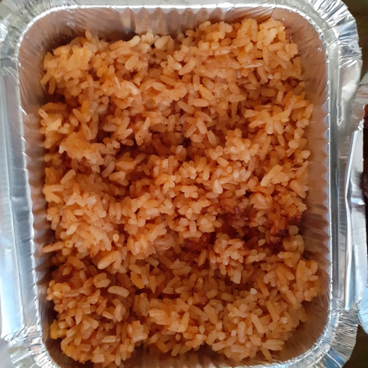 review photo of Los Pollos Rice with tomato sauce shared by @marciaantares on 11 May 2022 - review