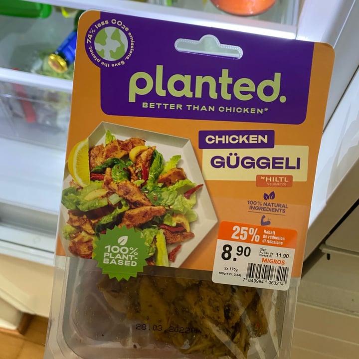 review photo of planted.chicken Planted. Better Than Chicken shared by @heymiiri on 18 Mar 2022 - review