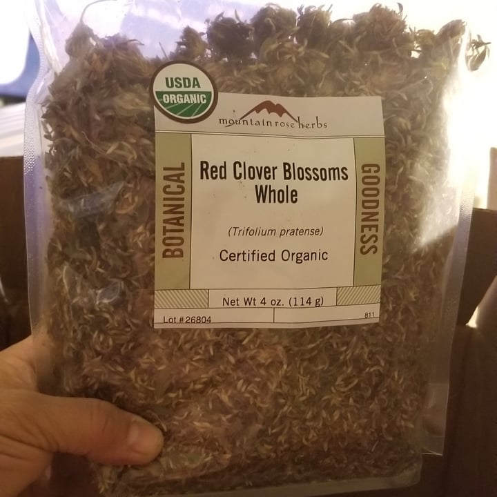 Mountain Rose Herbs Red clover blossom Review