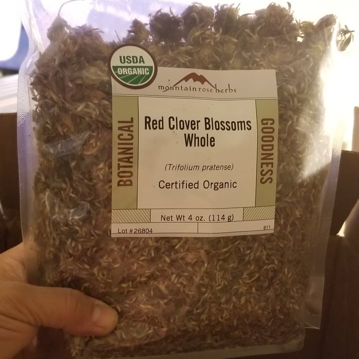 photo of Mountain Rose Herbs Red clover blossom shared by @anniemae23 on  13 Mar 2022 - review