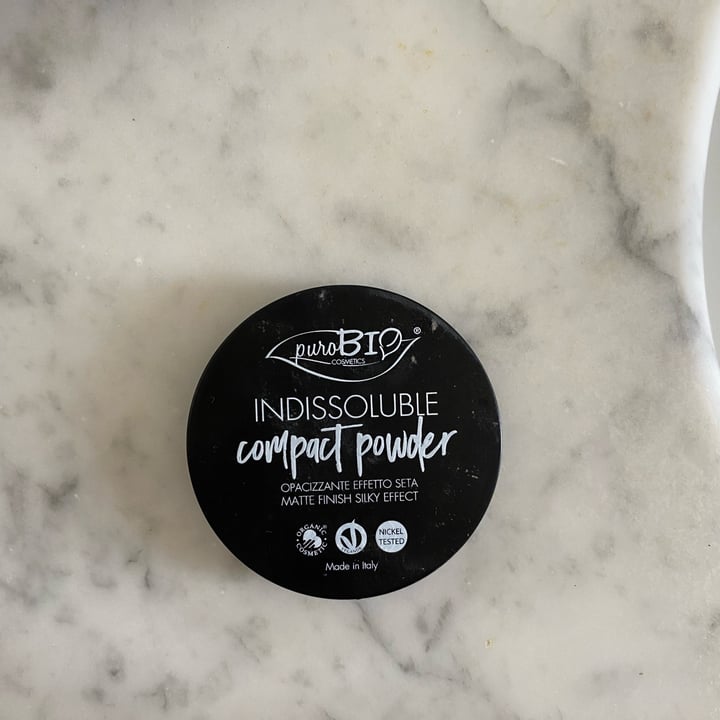 photo of PuroBIO Cosmetico Indissolubile Compact Powder shared by @thebrambleberry on  27 Oct 2022 - review