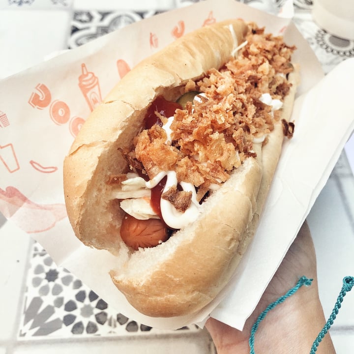 photo of De Bono's Coffee Shop Vegan Hot Dog shared by @annemarie on  18 Sep 2021 - review